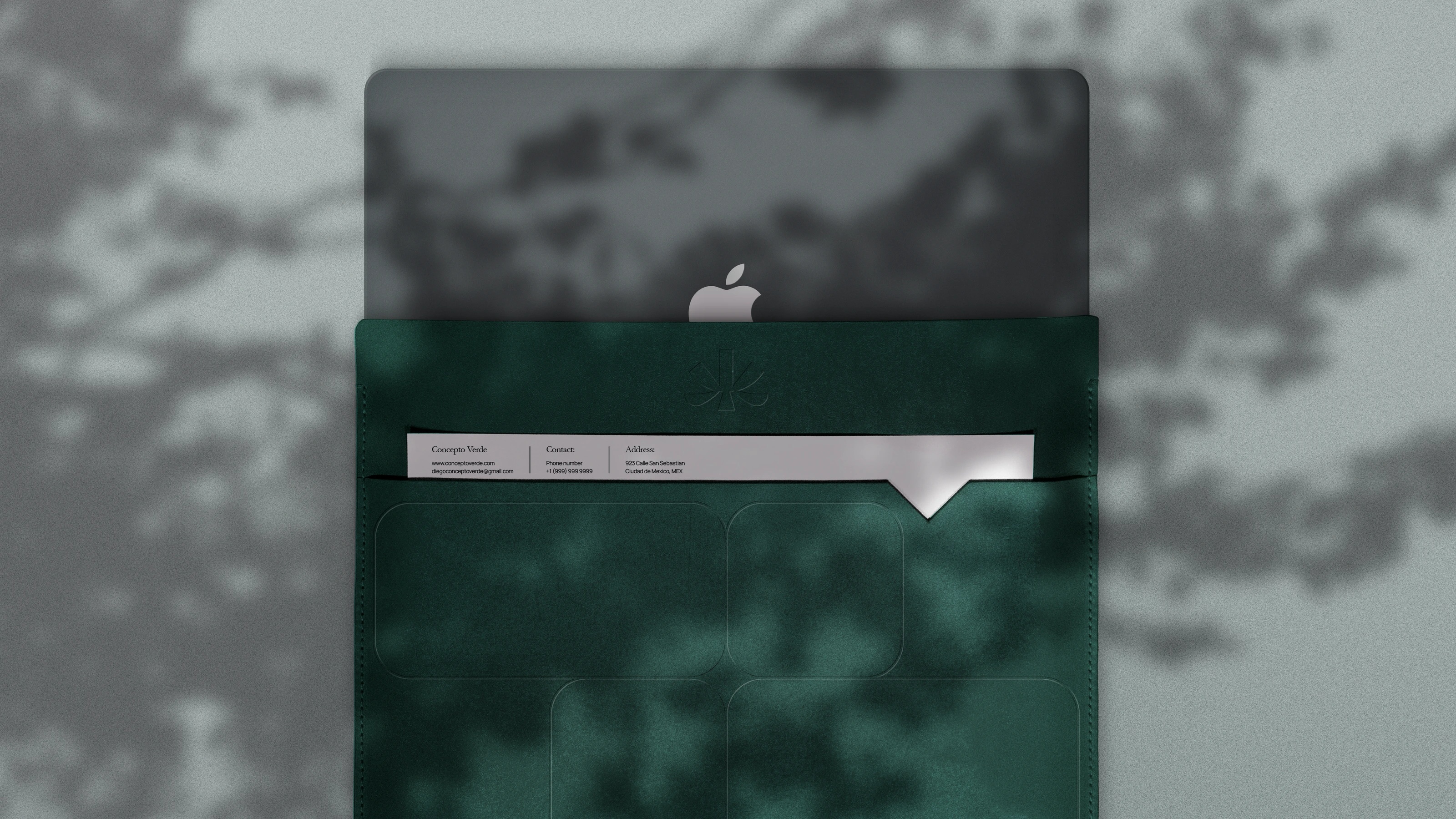 Concepto Verde brand presentation — cover