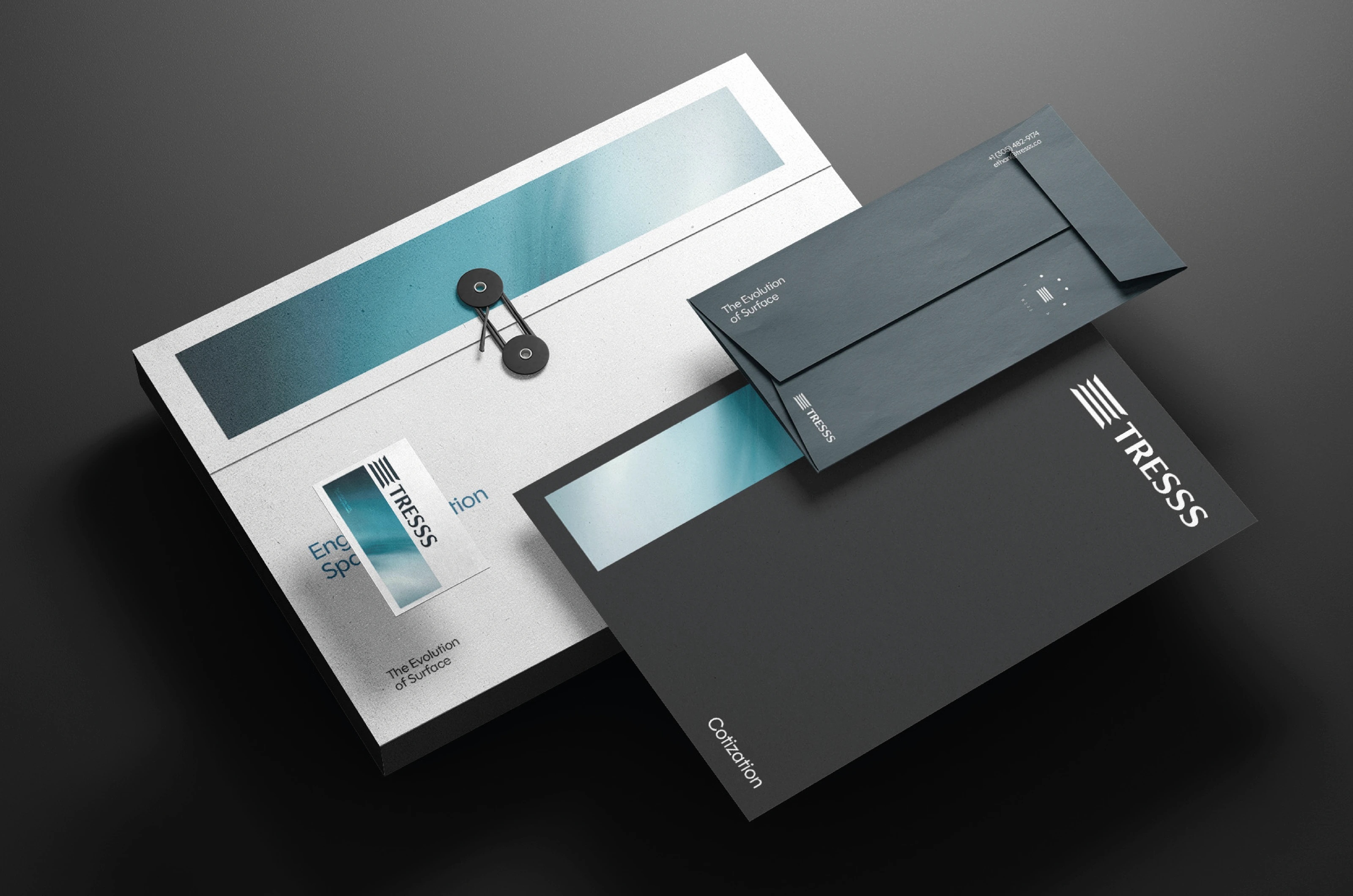 Tresss brand presentation — cover