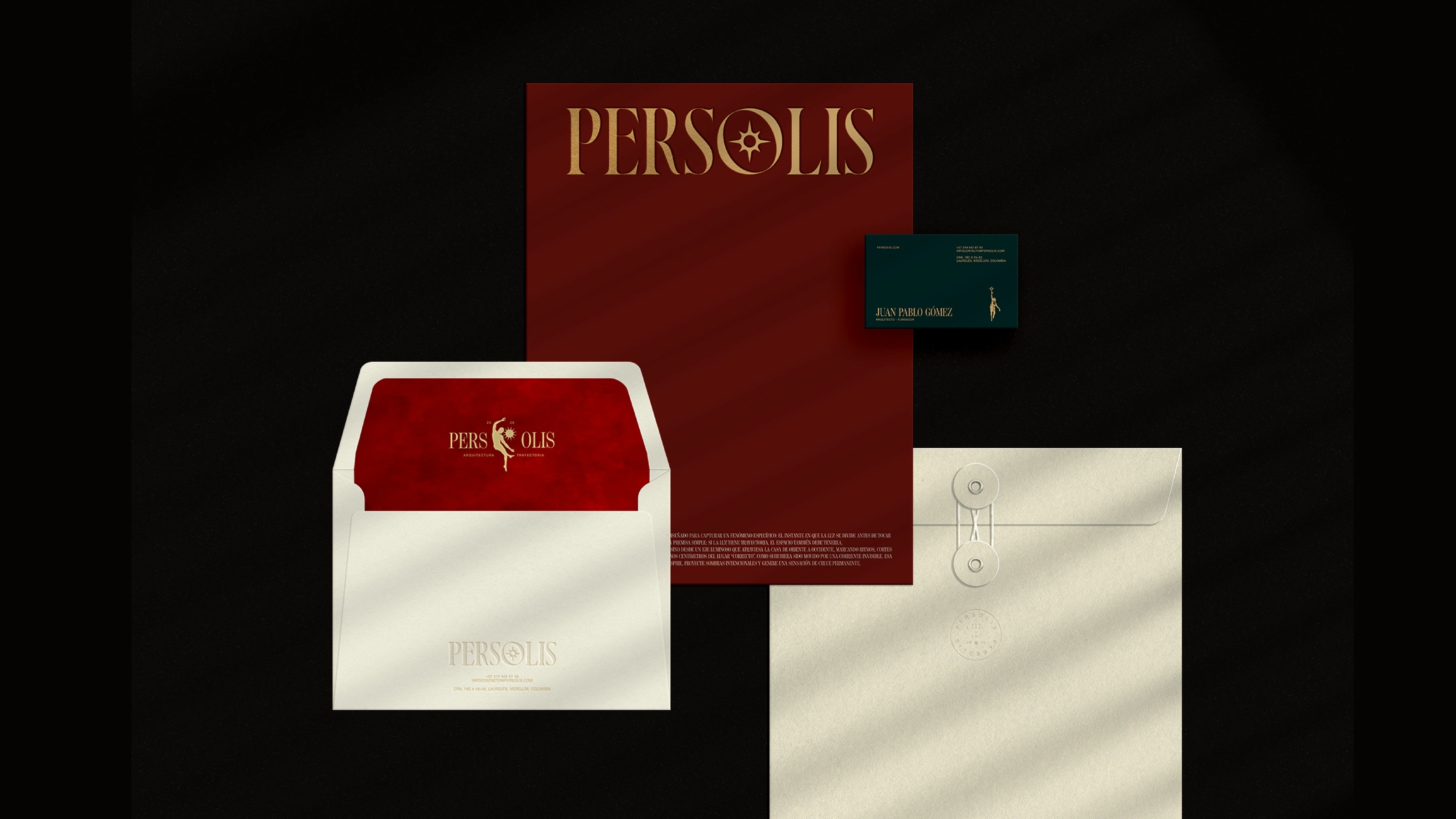 Presentación de marca PERSOLIS — portada